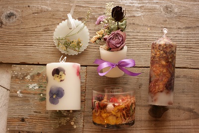 Botanical candle course,ボタニカルキャンドルコース