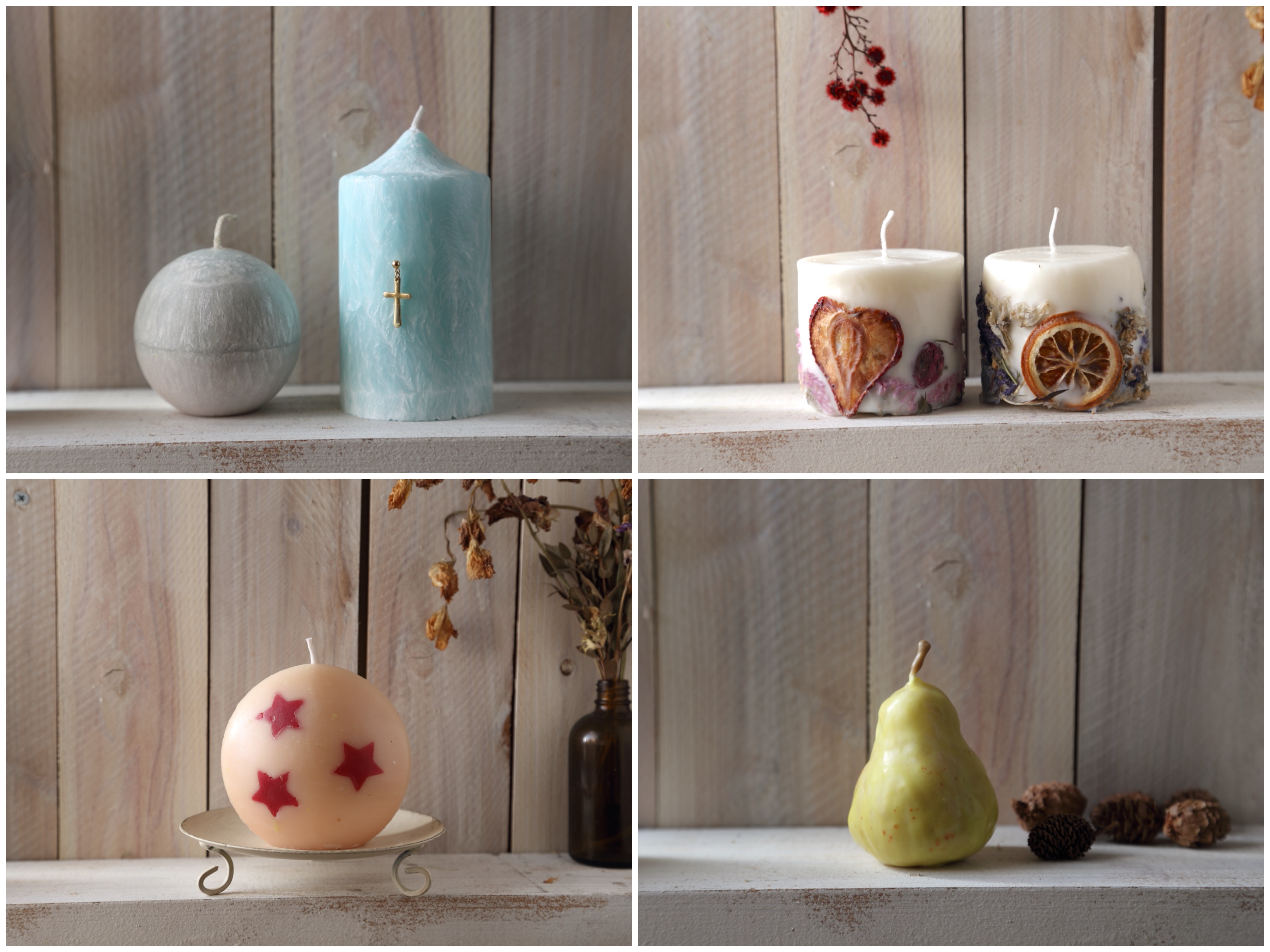 Organic Wax Candles course,天然ワックスキャンドルコース